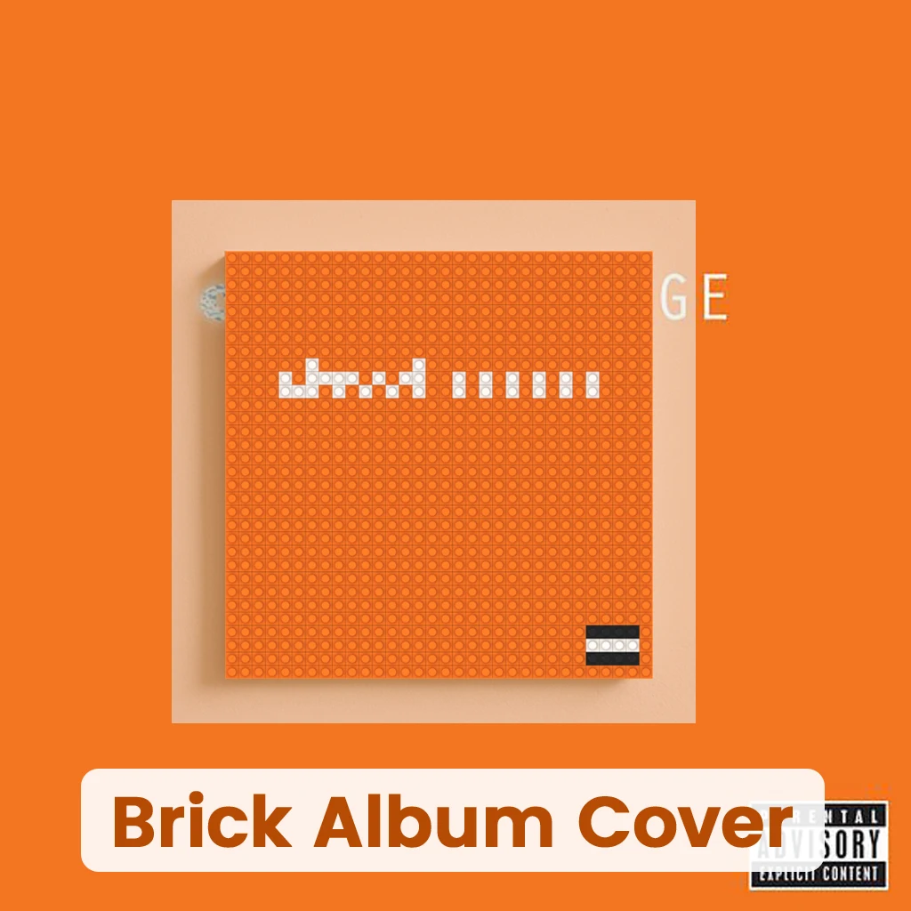 

Frank Ocean Classic R&B Soul Music Mosaic MOC Building Brick Art DIY Wall Decor Poster For Home Bedroom Living Room Decoration