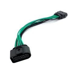 10 Pin Car Halogen Headlight Plug Extension Harness For Volkswagen Bora Lavida Sagitar Automobiles Parts Accessories 1JO 973 835