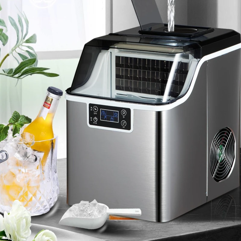 

Commercial small milk tea shop 30kg manual bottled water dormitory bar ice