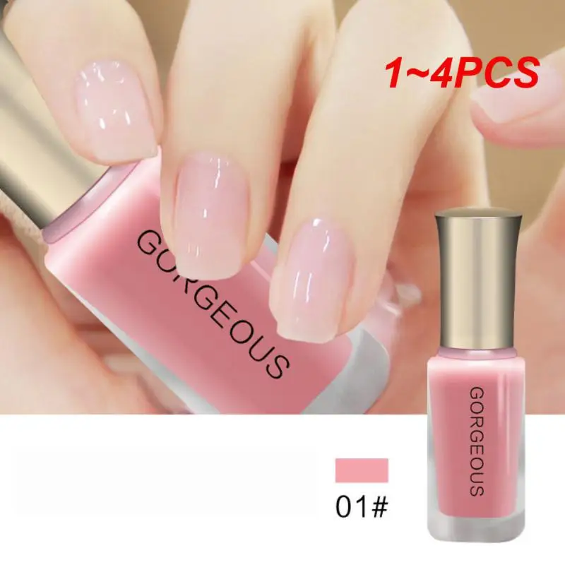 1~4PCS Quick-drying Glossy Finish Trendy 10ml Nail Polish Beauty Popular Long-lasting Long-lasting Wear Stunning