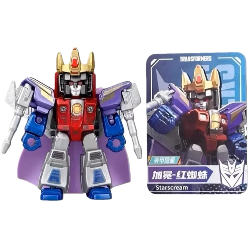 BLOKEES Building Block Man Transformers Star Edition 2nd Armour StarScream Bumblebee Pocket Blind Box Mini Toy Children's Gifts