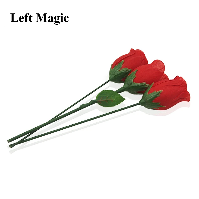 

One Flower To Three Magic Tricks Rose Splitting Close Up Street Stage Magic Props Magician Trick Illusion Mentalism Comedy