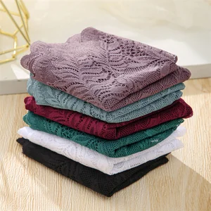 سراويل داخلية من الدانتيل بتصميم زهري فاخر للنساء ، ملابس داخلية منخفضة الارتفاع ، ملابس داخلية مثيرة ، مقاس S-XL ، طقم من 3 قطع أفضل 10 مبيعات مثيرة ل G-string - No8