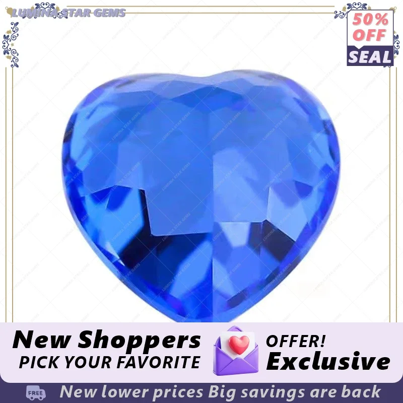 

A+THeart Cut Lab Grown Cobalt Spinel Gemstone