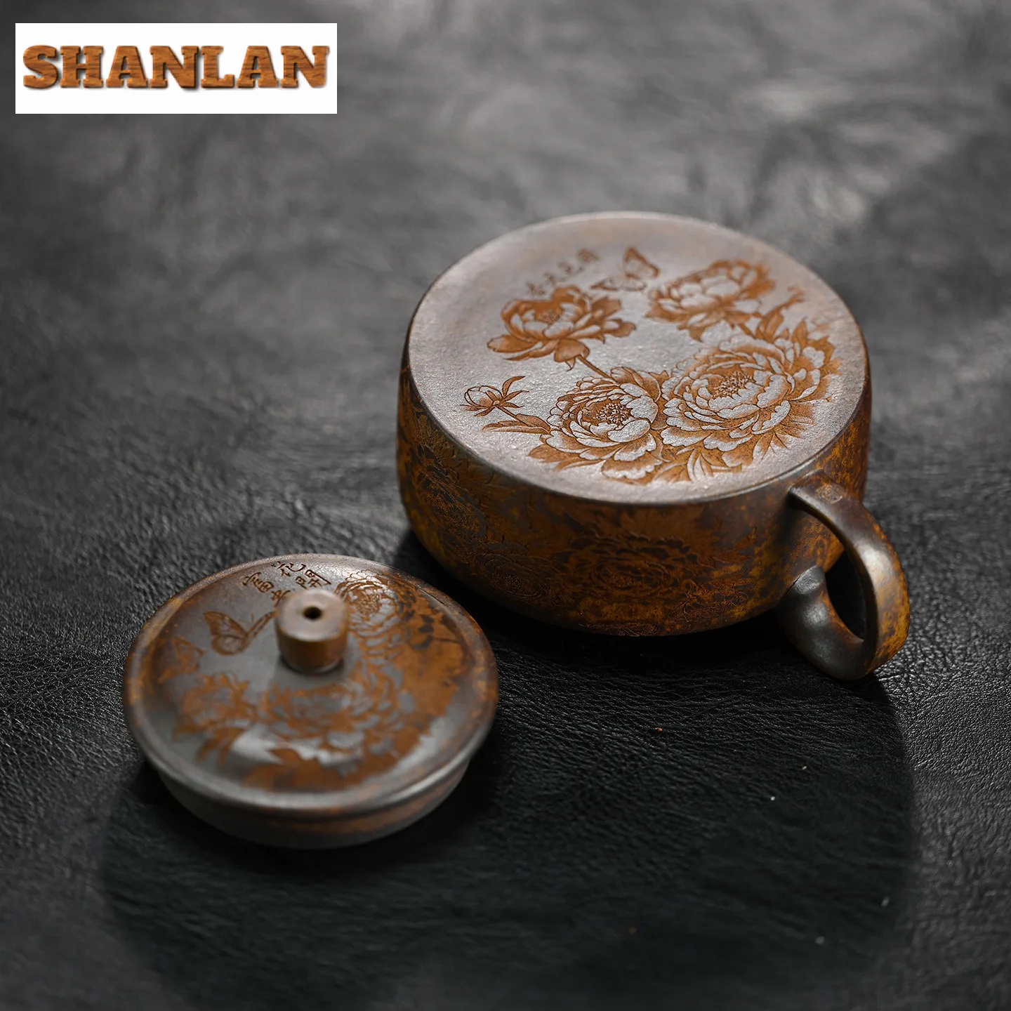 240 مللي ييشينغ الأرجواني الطين أباريق الشاي اليدوية دي تشونغ وعاء الخام الخام الخشب النار الخزف قسم الطين غلاية الصينية Zisha طقم شاي #5