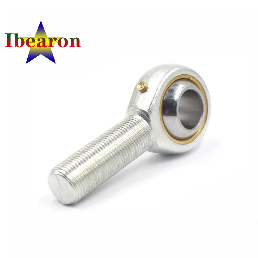 1PCS POS18 POSL18 Inlaid Liner Rod Ends Bearing With Male Thread Series Joint Bearing For Engineering Machinery