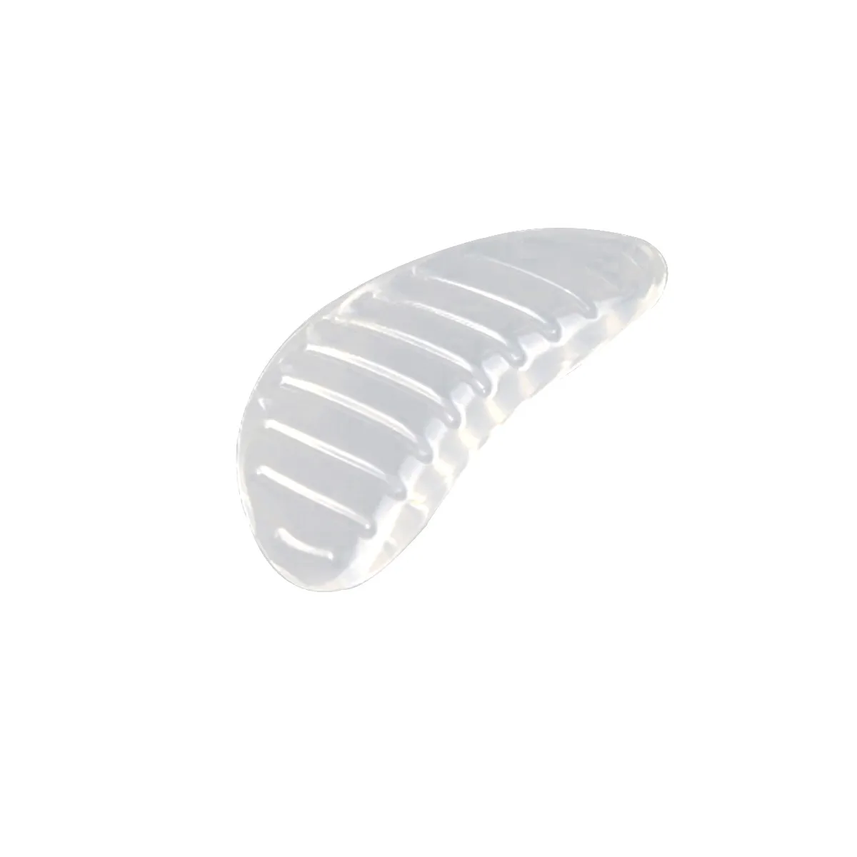Pair Transparent Non-Skid Adhesive Arch Support Stripe Gel Insoles Flat Feet Correction for Women Gel Insole Arch Support