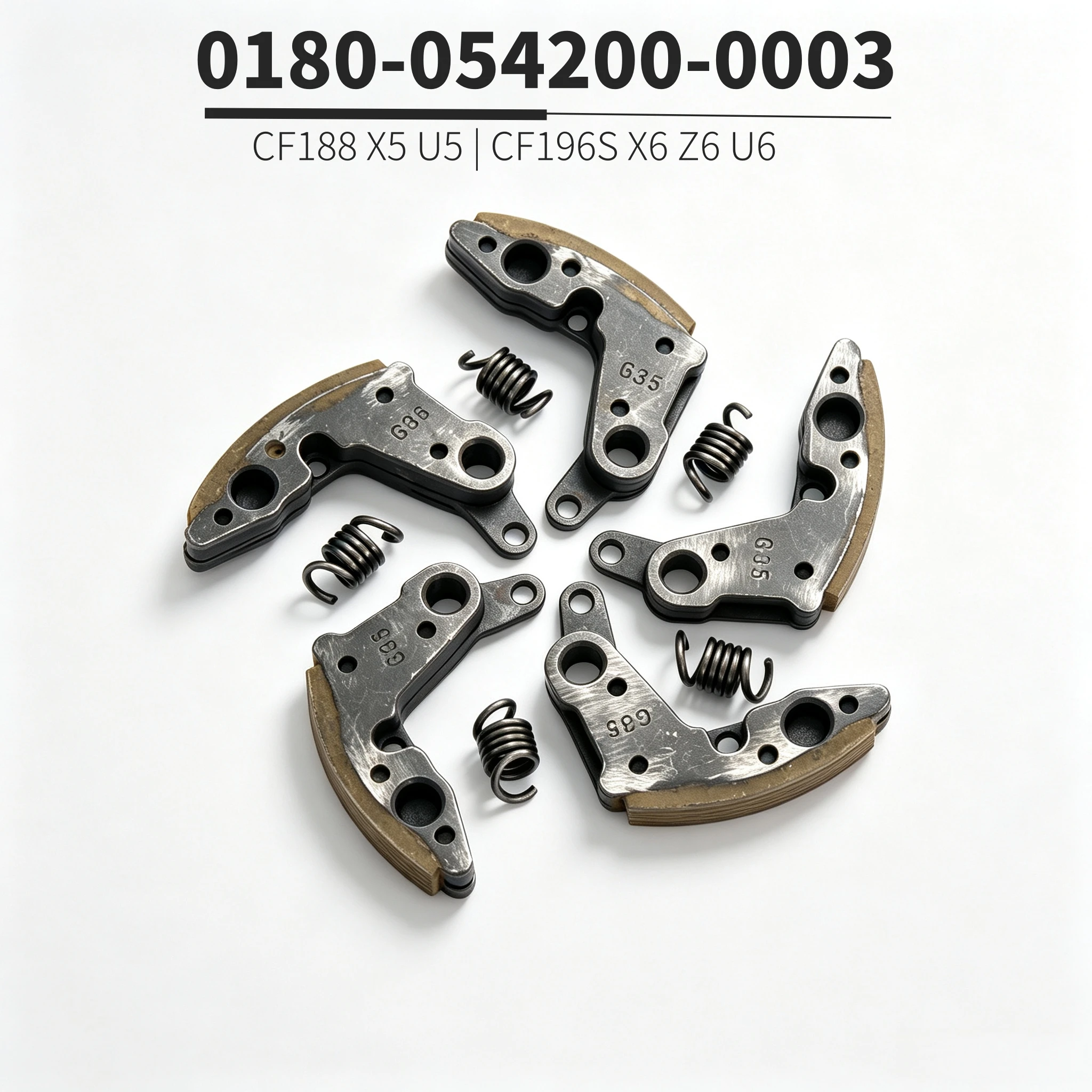 CVT Wet Clutch Return Spring & Pawl Assy 0180-054200-0003 For CFMoto Drive Clutch Pads CF600-B CF188 CF196S X5 X6 Z6 0180-054200