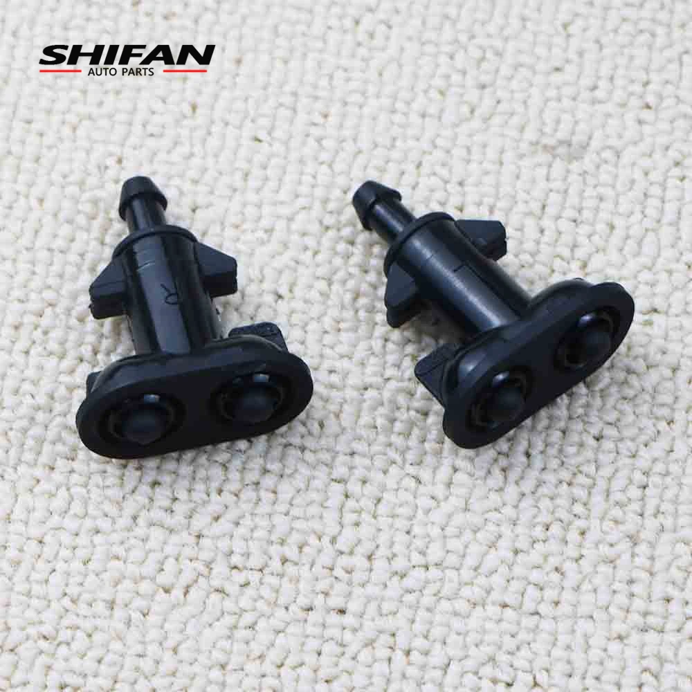 2pcs LR015359 LR015358 Front Left Right Headlight Washer Jet Sprayer For Land Rover Range Rover Sport Washer Nozzle 2010-2013