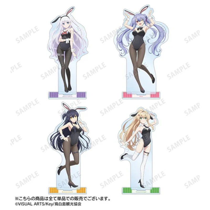 

Game Summer Pockets Bunny girl peripheral Gifts Ao Sorakado Shiroha Naruse Tsumugi Wenders Kamome Kushima Acrylic figure stand