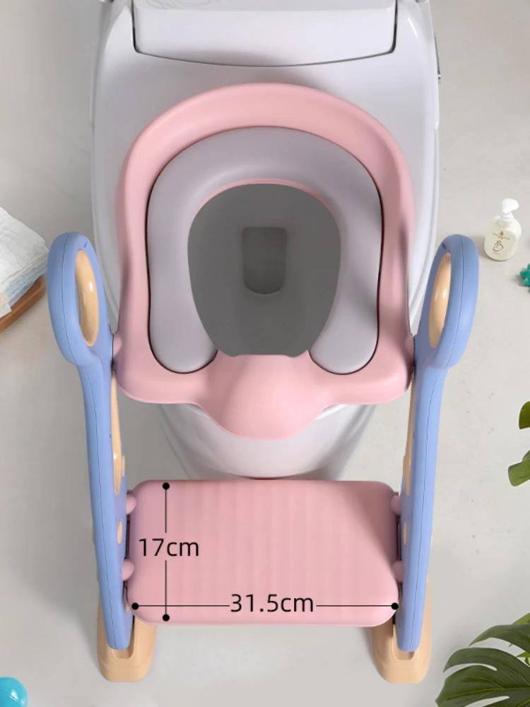 Yy Toilet Bowl Staircase Style Male and Female Baby Folding Toilet Auxiliary Holder