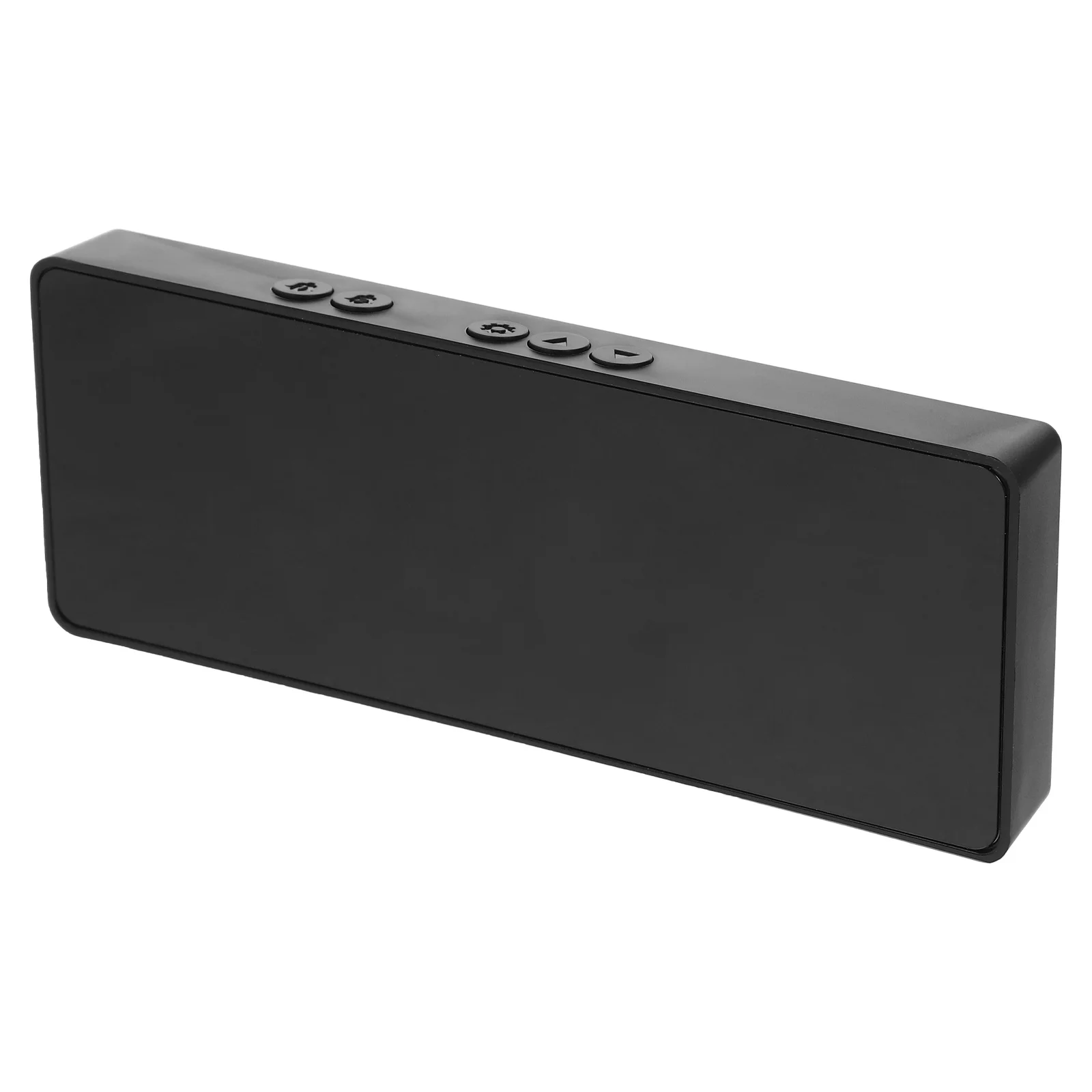 

Digital Mirror Clock with Large Screen Temperature Display Alarm Function Light Compact Design for Bedroom Desktop Home Decor