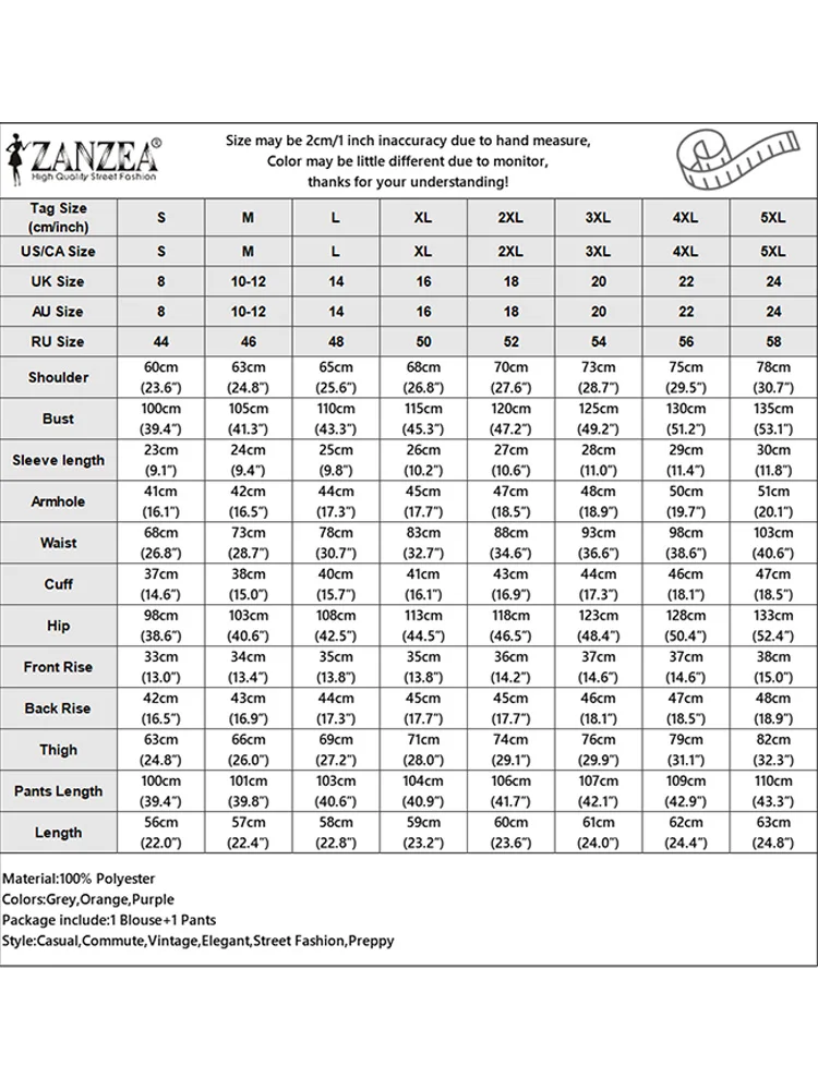 Women Sleeveless Printed Blouse Pant Sets ZANZEA 2pcs Vintage Summer Trousers Suit Fashion Tracksuits Casaul Loose Matching Sets