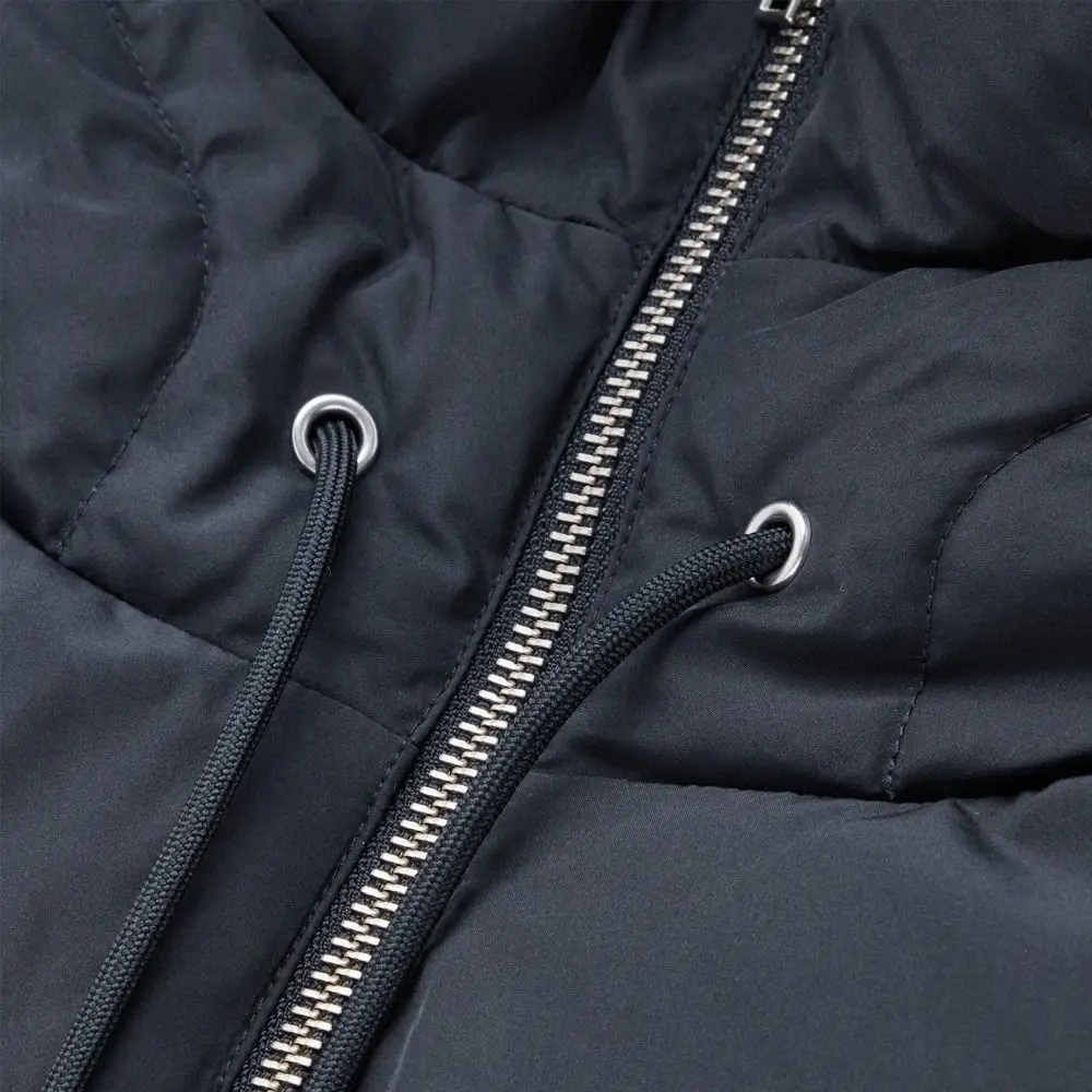 خفيفة أسفل مقنعين القبعات الرباط للإزالة غطاء الرقبة وشاح بالاكلافا قبعة سستة معطف قصير تانك القمم المرأة #6