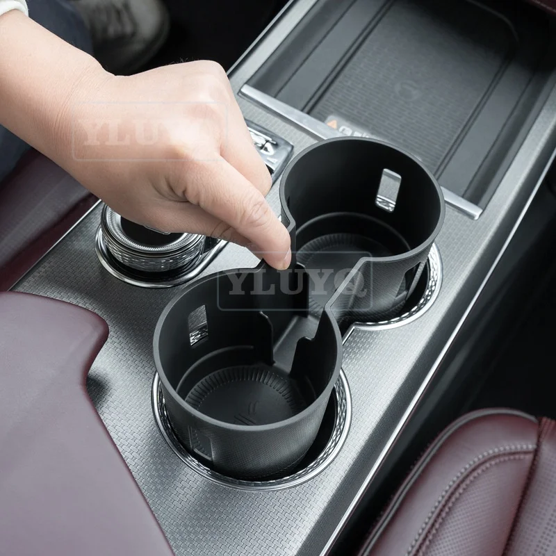 2025 For Cadillac XT5 Center Console Cup Holder Cover for Xuege/Aoge, Center Console Cup Holder Stopper Drink Rack Base Cover