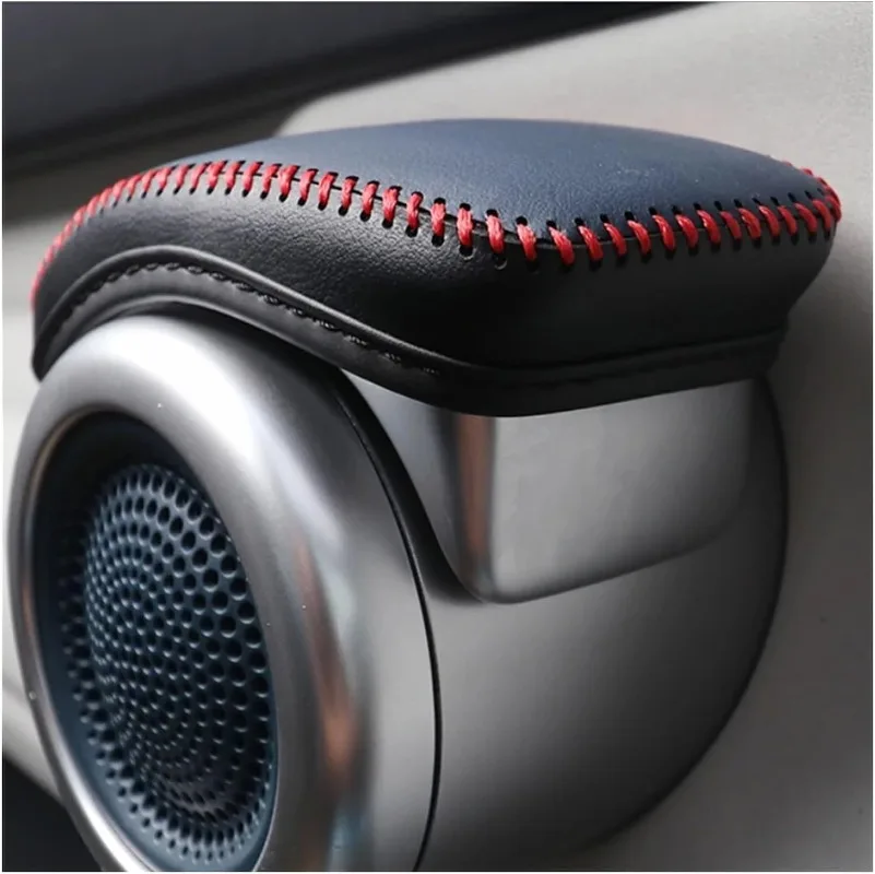 Car Interior Door Handle Protective Cover for BYD Atto 3 2022 2023 2024 YUAN Plus Leather Protective Cover Modified Accessories