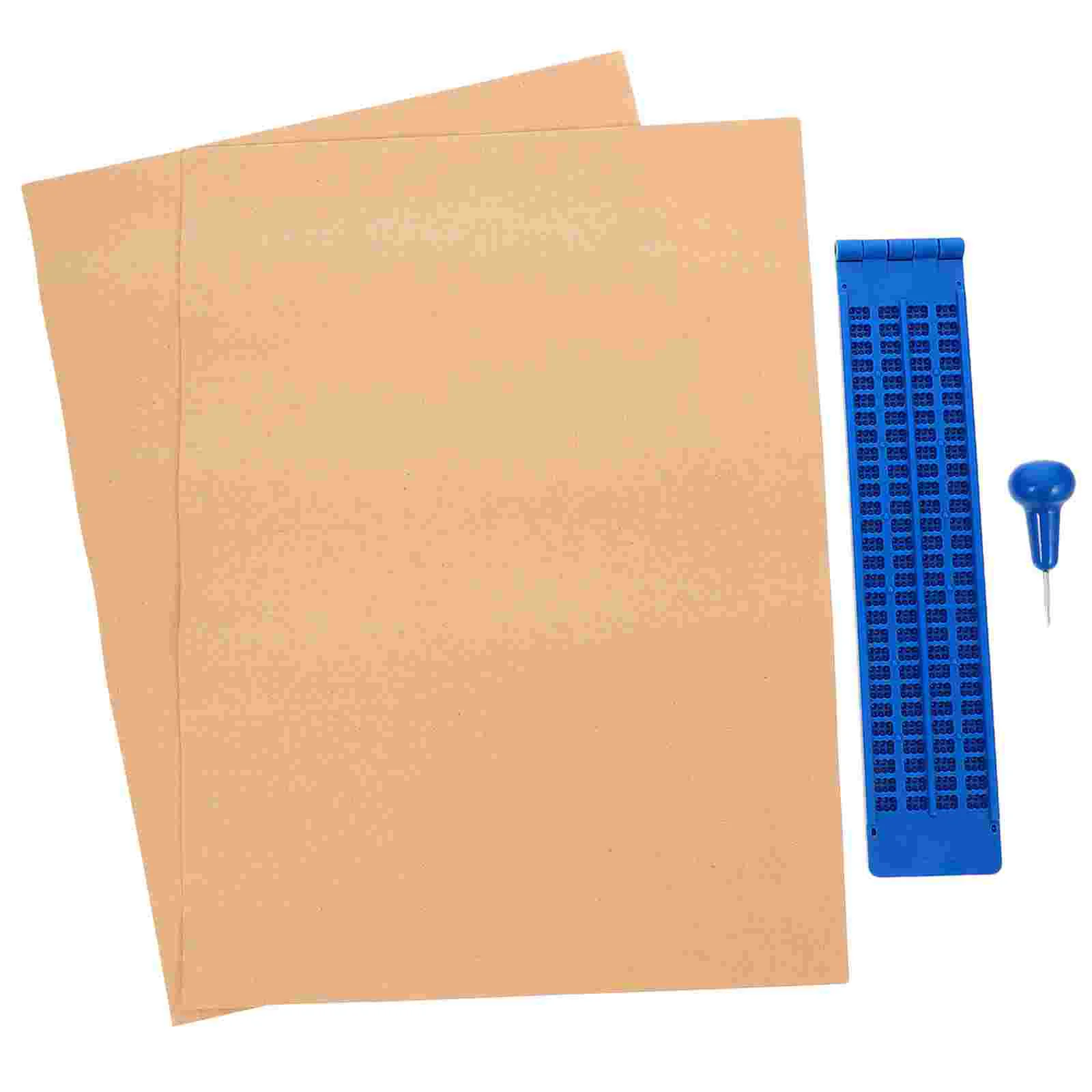 Stylus Pen for Braille Board White Whiteboard Writing Fingerboards Blind Child Markers