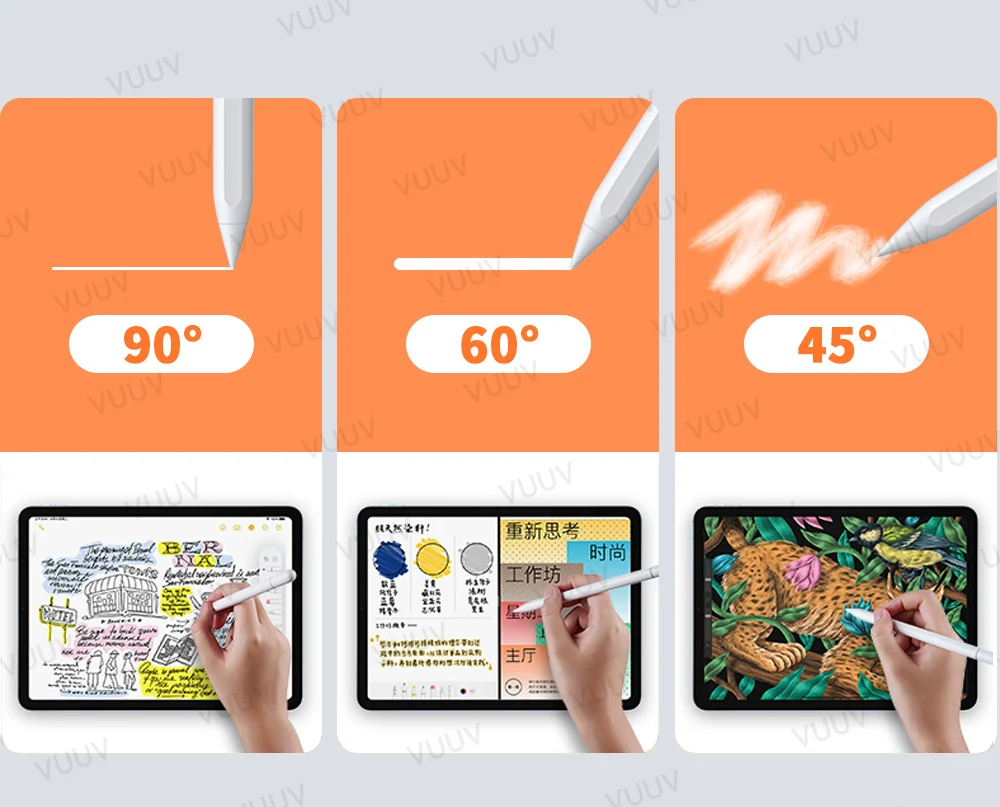 Bleistiftspitze für Apple Bleistiftspitze 3/6 Stück Doppelschicht 2B HB Dünne, weiche, harte Ersatzspitze für Apple Pencil 1. und 2. Generation – Detail 8