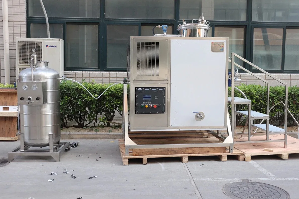 Industrial Intelligent Safe Recovery System with Vacuum Pump 95% Recovery Rate