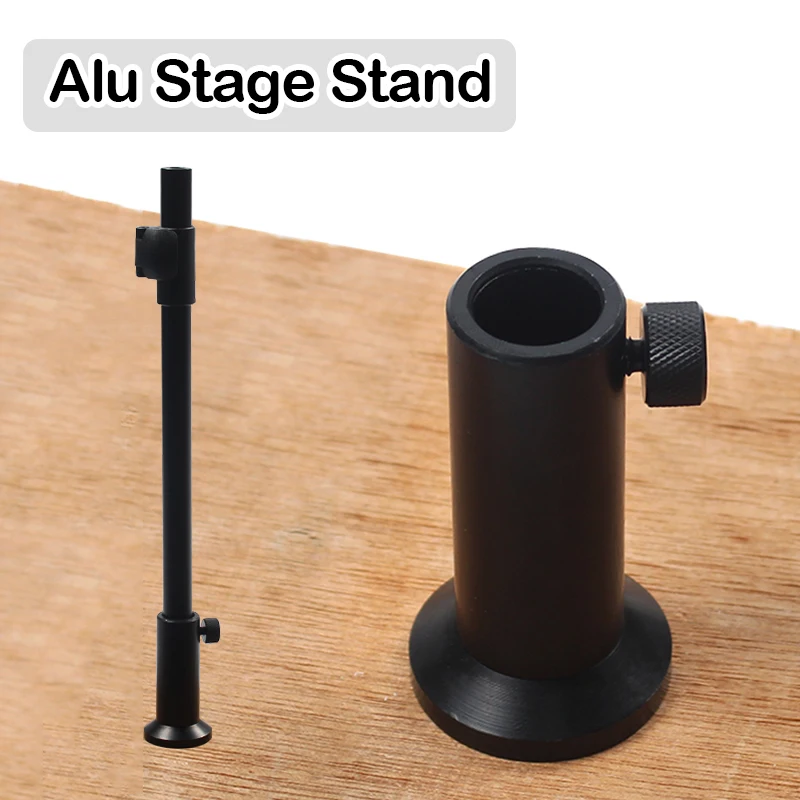 

1x Carp Fishing Accessories Aluminium Stage Stands With Locking Screw Fit Bank Sticks Inserts Up To 16mm Diameter Tackle Tool