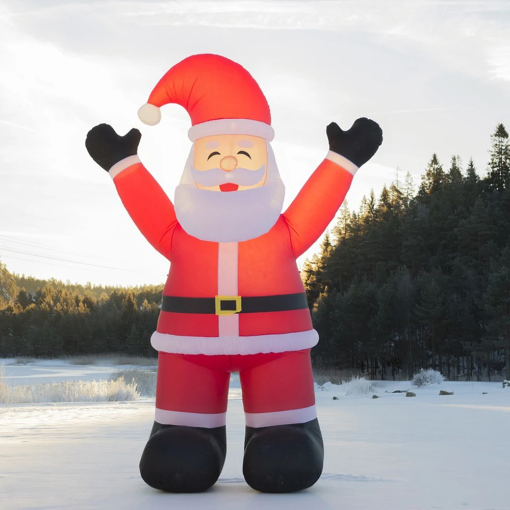 

5m Tall Outdoor Giant Advertising Inflatable Christmas Old Man Christmas Inflatable Figures