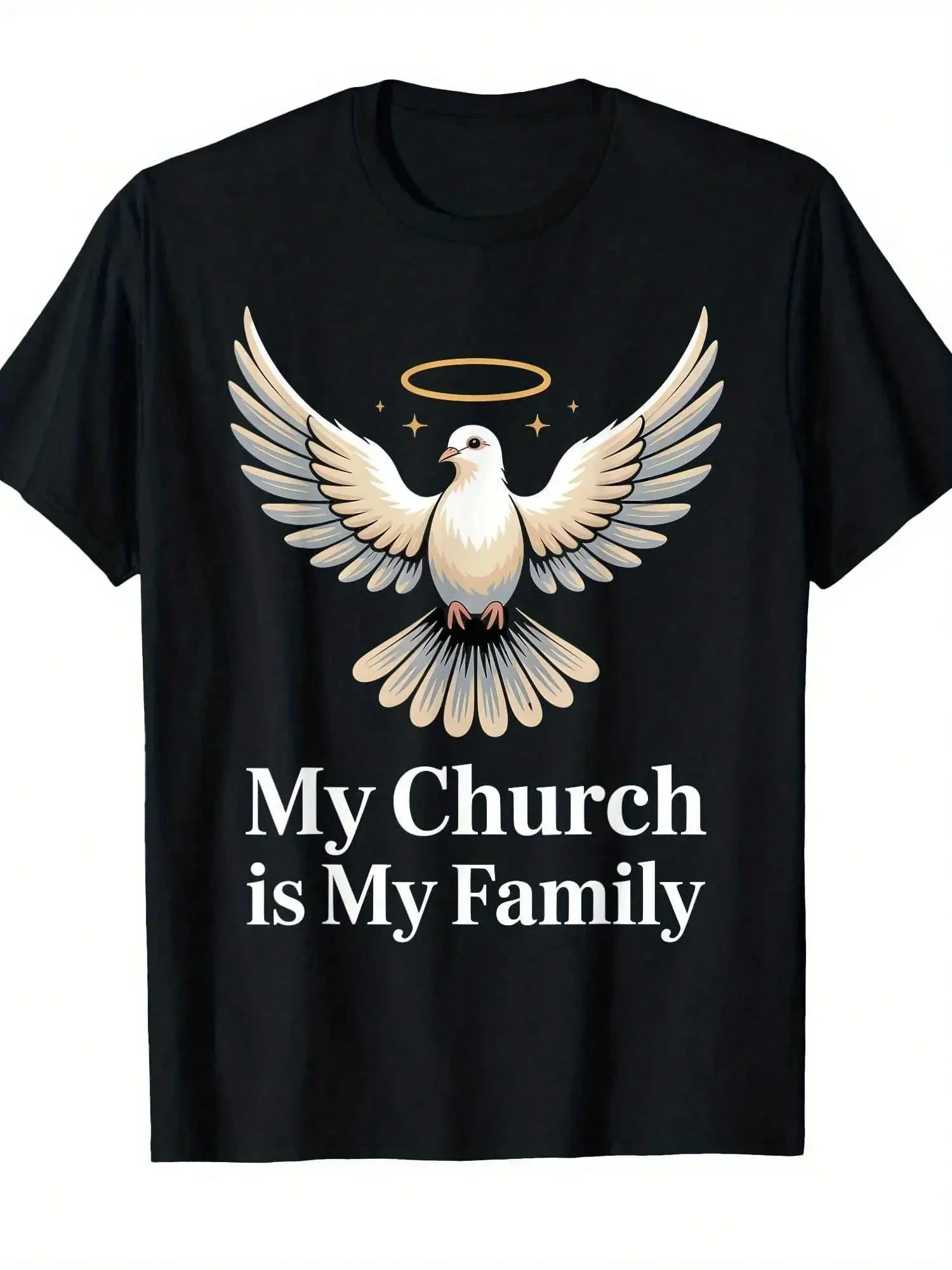 جديد الرجال Y2K المتضخم Harajuku القطن الرجال الهيب هوب الملابس تي شيرت المسيحية القوطي تي شيرت ريترو للرجال والنساء