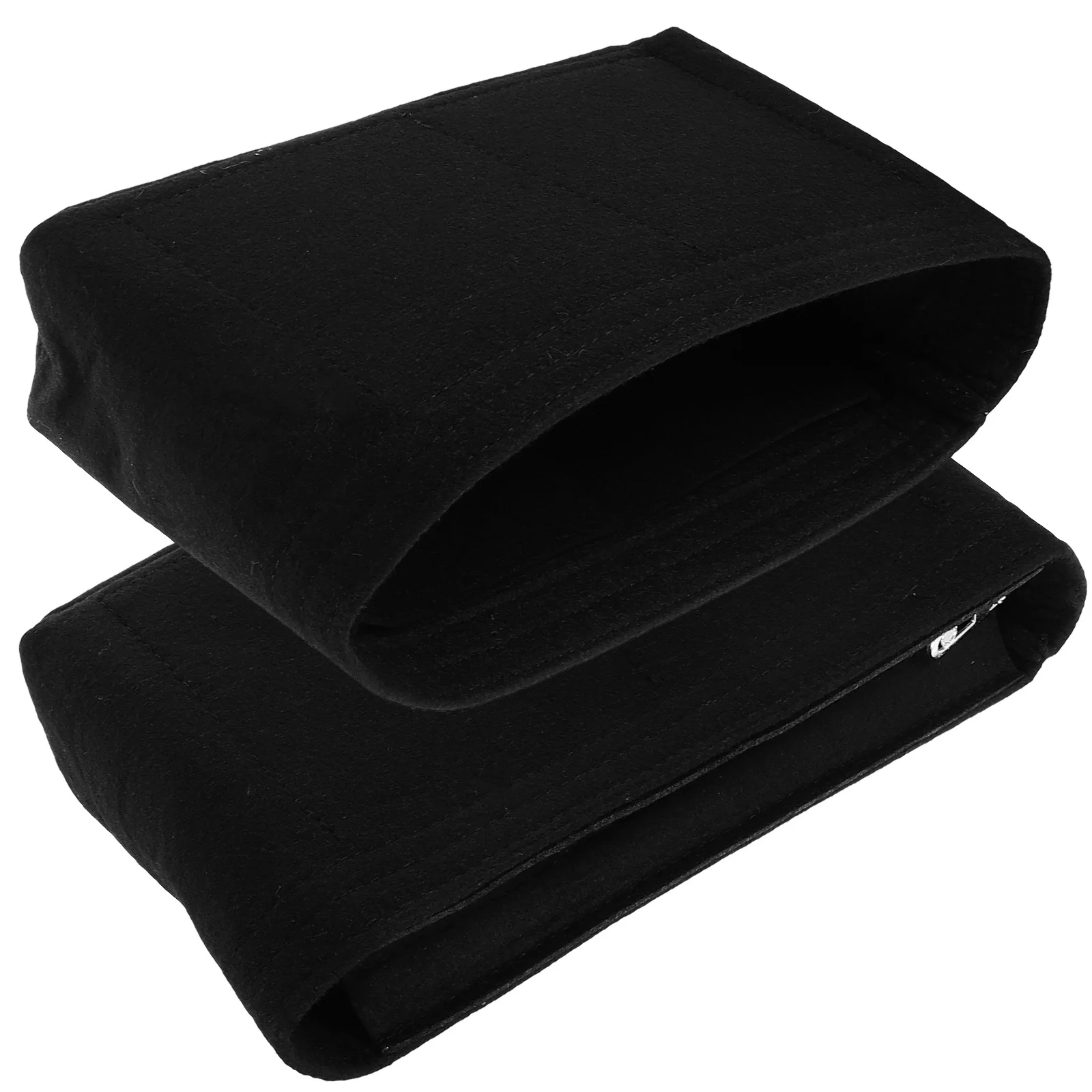 กระเป๋าจัดระเบียบแบบสอด 2 ชิ้น ทำจากผ้าสักหลาด น้ำหนักเบา สำหรับผู้หญิง ใช้จัดระเบียบกระเป๋าถือ ใส่โทรศัพท์ กุญแจ กระเป๋าสตางค์ เครื่องสำอาง