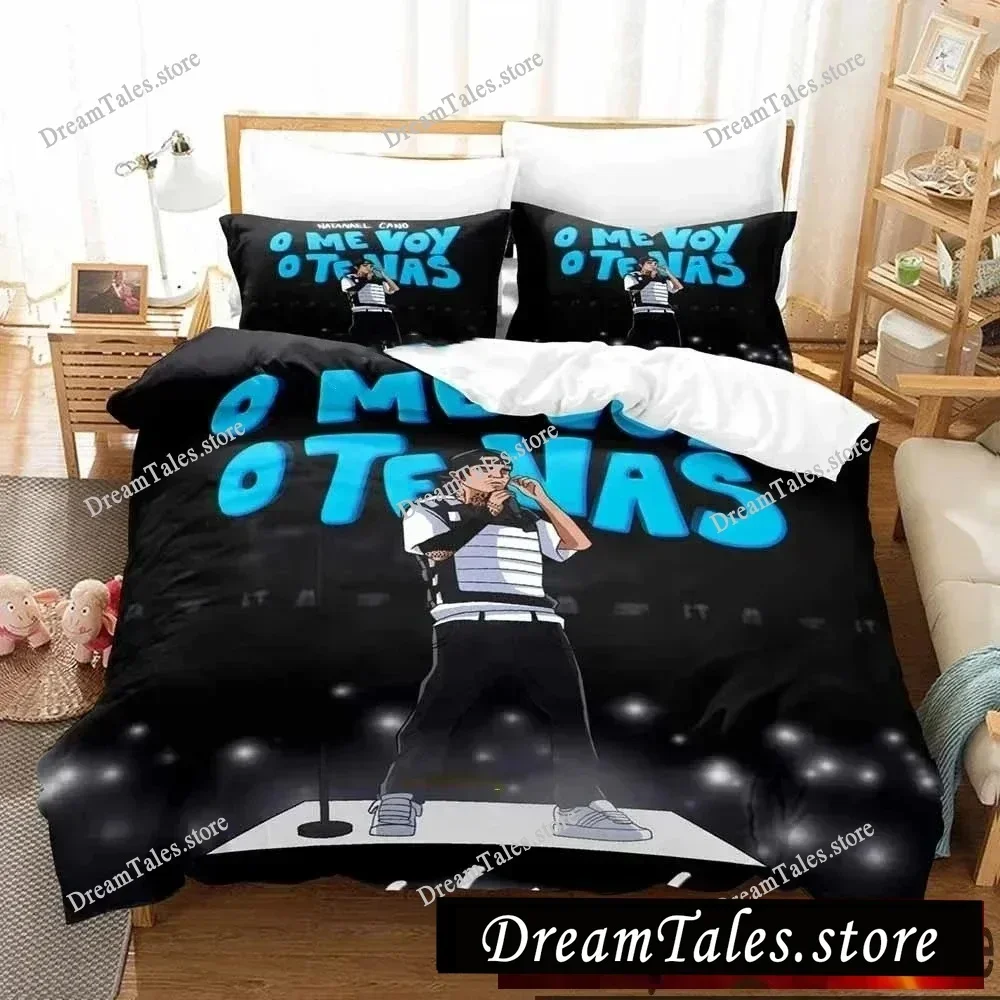 

3D Print Natanael Cano Rapper Bedding Set Duvet Cover Bed Set Quilt Cover Pillowcase Comforter King Queen Size Boys Adult741