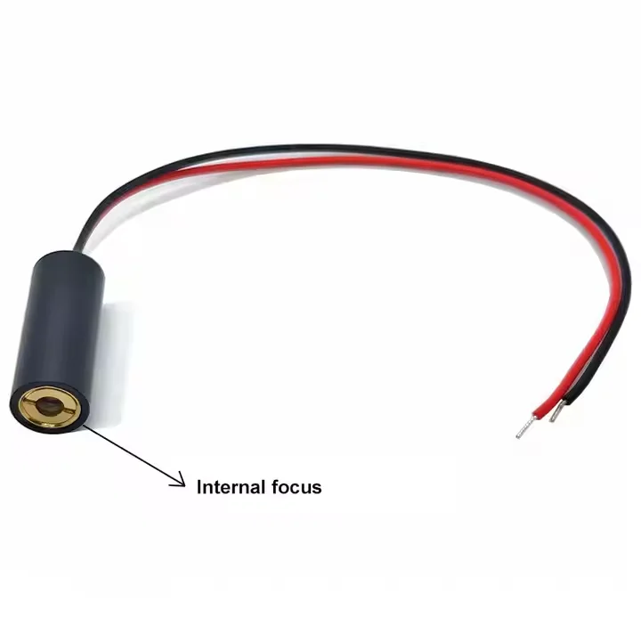 670nm 5mW Red Dot Laser Module Adjustable Spot 10x25mm Positioning Laser Head Laser Diode Module