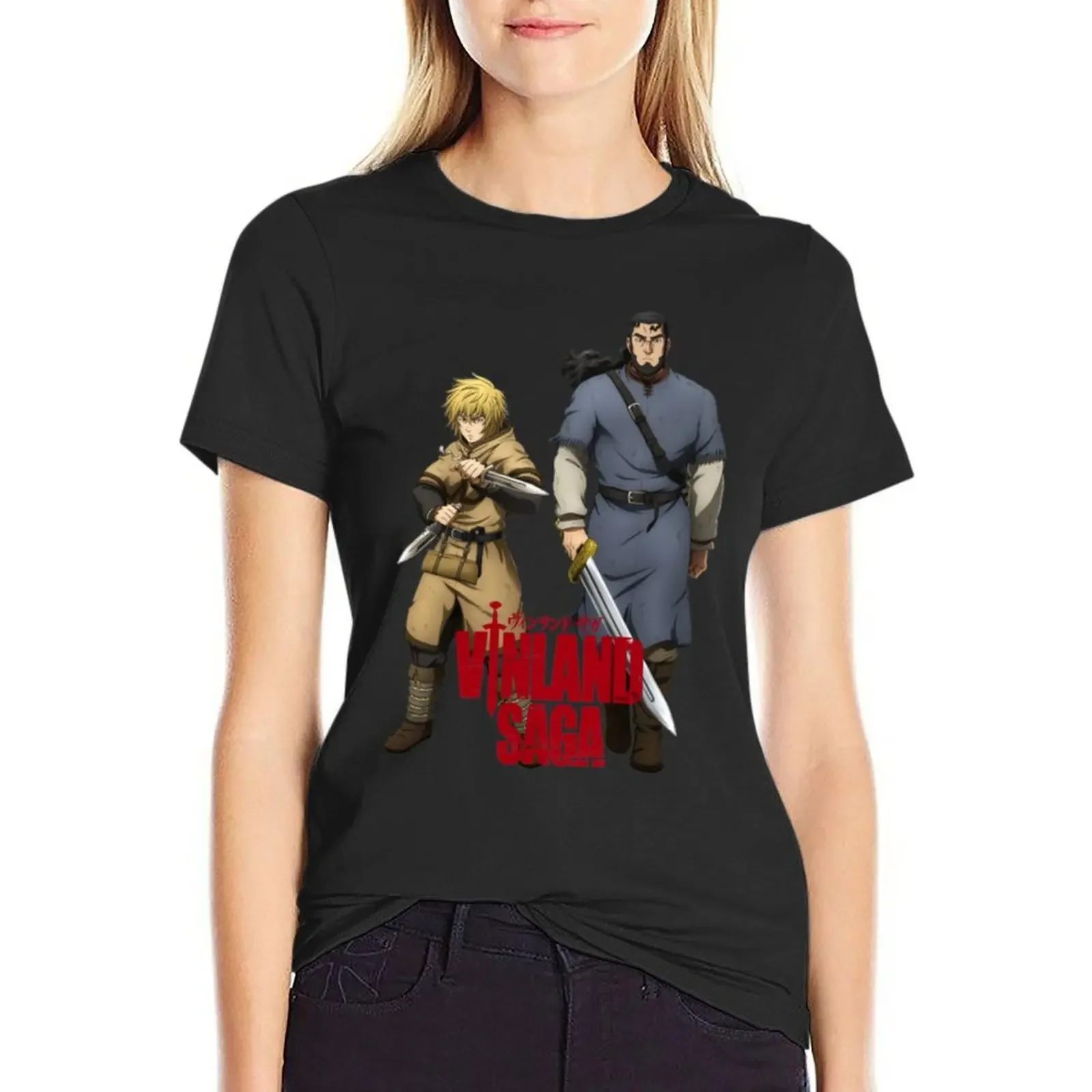 Vinland Saga T-shirt anime clothes Blouse t-shirts for Women graphic tees