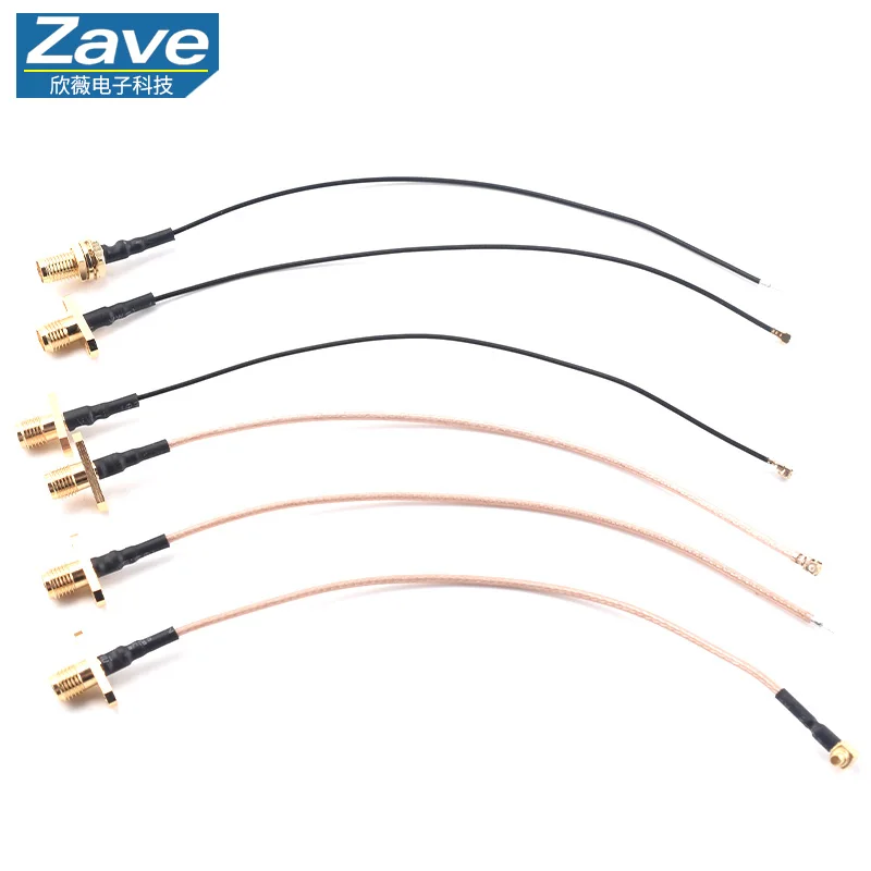 IPEX to SMA / SMA to IPX Adapter Cable for WIFI/3G/4G/GSM Module RF Extension Antenna