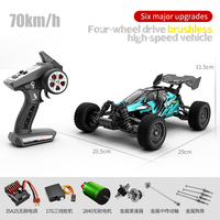 Remote control high speed car PRO brushless version 70 km/h AWD racing off-road car RC1:16 climbing car