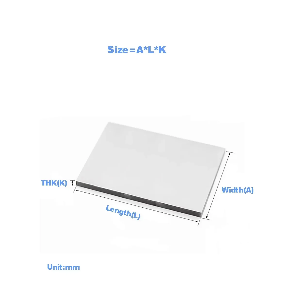 

304 Stainless Steel Square Sheet Plate/Polished Plate/Flat Brushed Metal Plate , Thickness 0.3/0.5/0.8/1/1.2/1.5/2mm