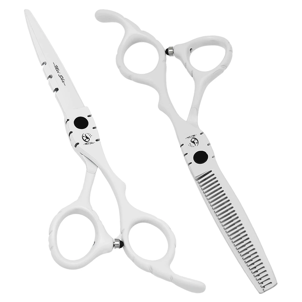 

High Quality 5.5" 6.0" Hair Cutting Scissors Barber Hair Shears Japanese Steel Salon Scissors Thinning Clippers with Bag A0066A