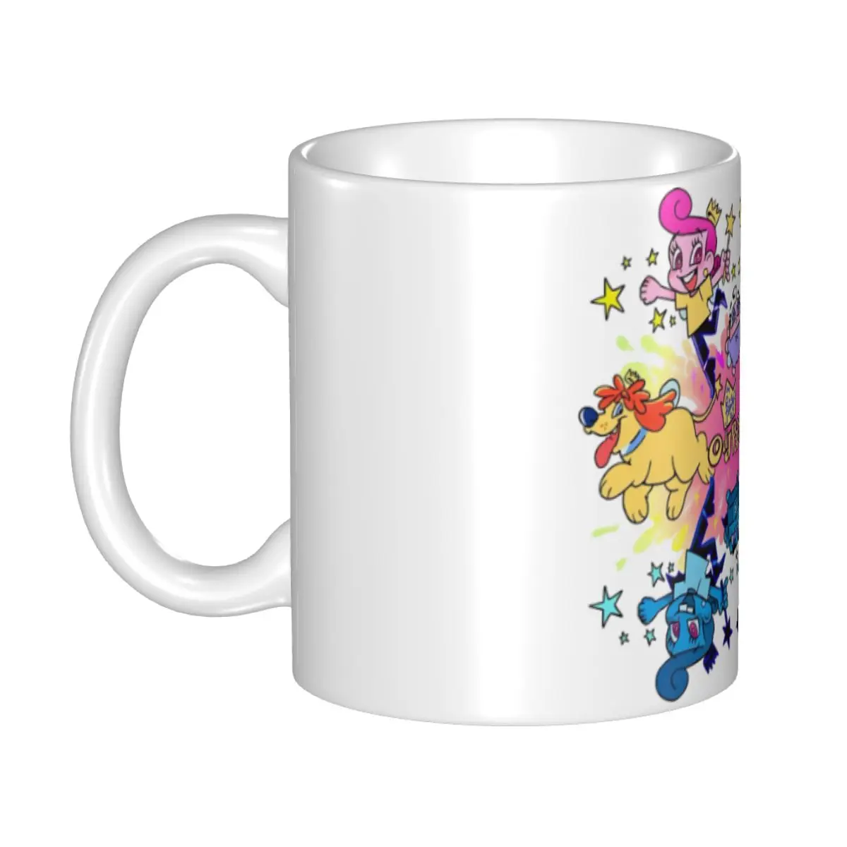 Customized The Fairly Oddparents Mug DIY Classic Cartoon Ceramic Tea Milk Coffee Cups