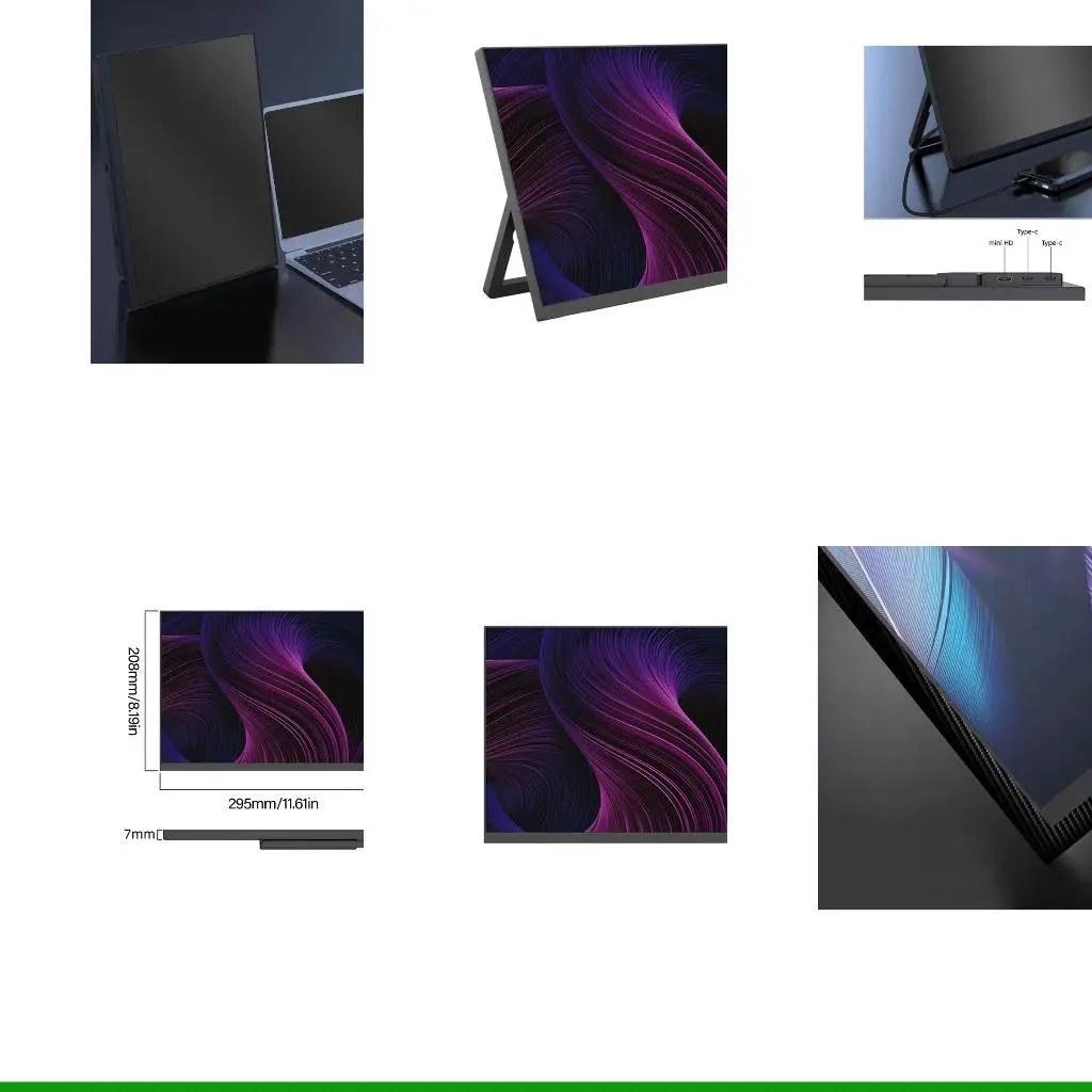 

U55C 13.5 -дюймовый портативные мониторы экрана высокого разрешения для ноутбуков и консолей XSS с застройками в 2 -й спекках