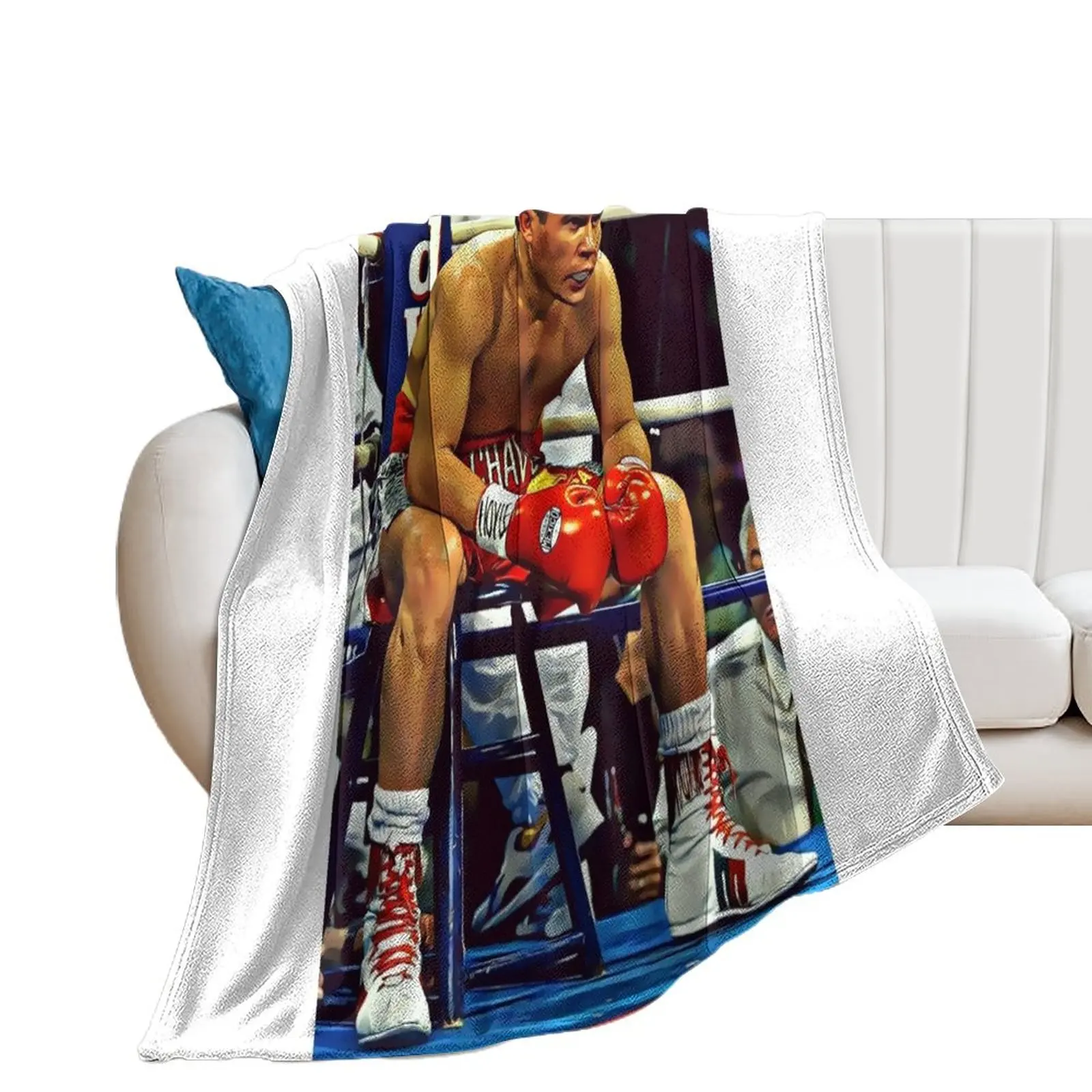 Julio Cesar Chavez Throw Blanket Vintage Blankets For Sofas Blankets