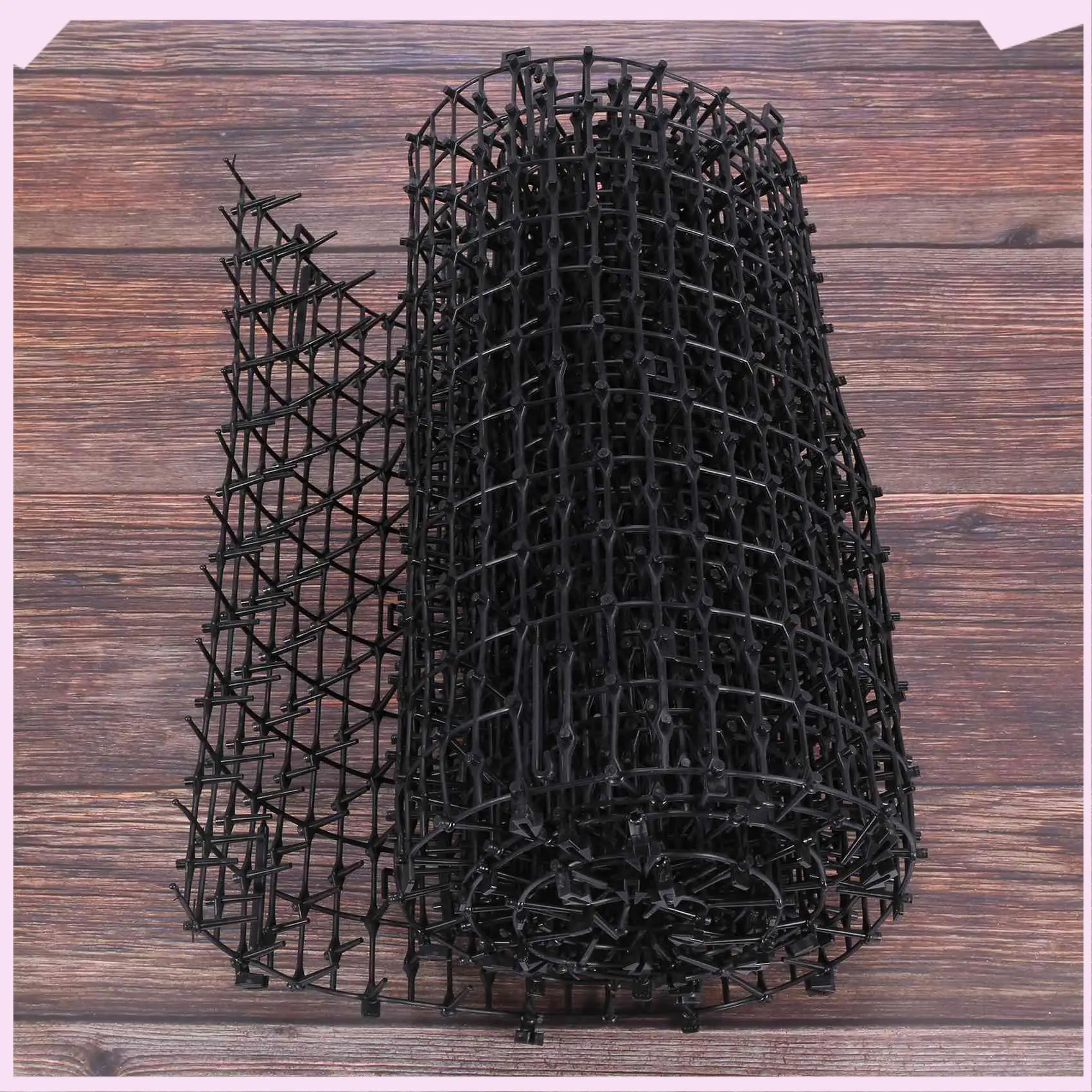 B24B 4X Garden Cat Scat Mat - Cats And Dogs Repellent Mat Plastic Spike-Keeping Cats And Dogs From Digging