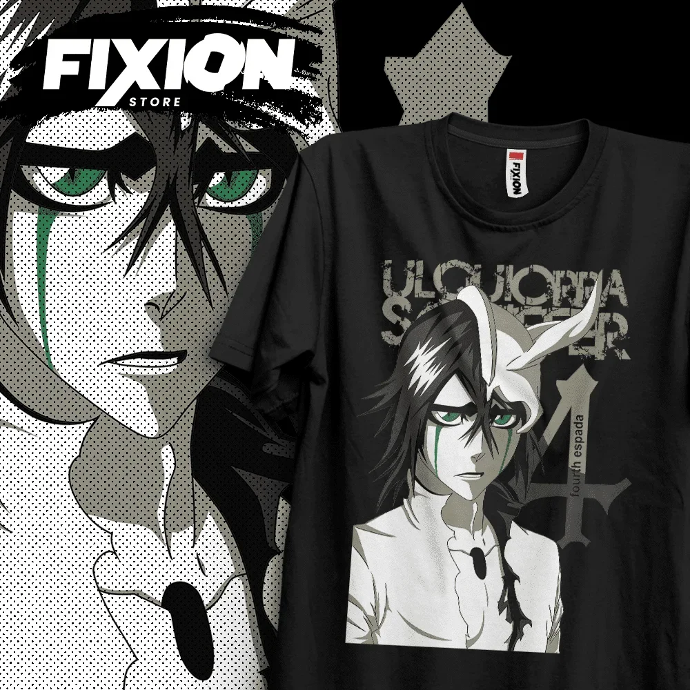 Bleach – Ulquiorra Anime T Shirt Manga Cadeau pour amateur d'anime toutes tailles en coton