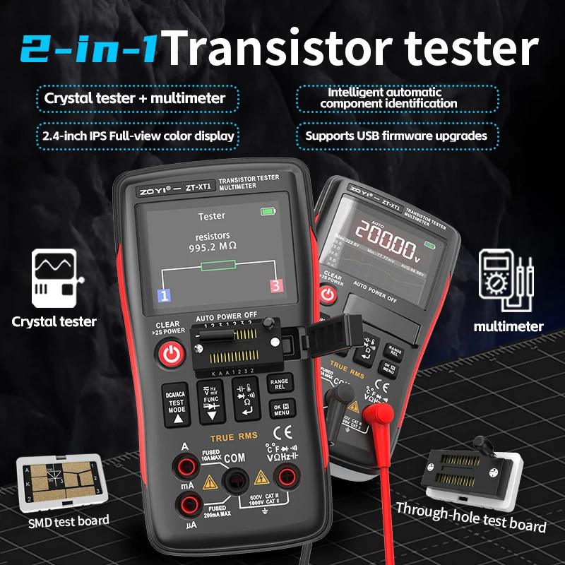 Zoyi ZT-XT1 2-In-1 …