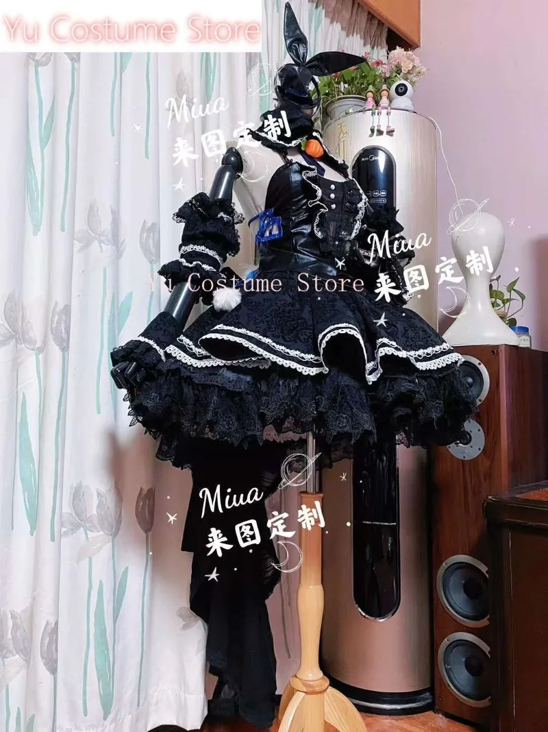 Yu Costume Hololive Vtuber Usada Pekora Cosplay Costume Cos Game Anime Party Uniform Hallowen Play Role Clothes Clothing