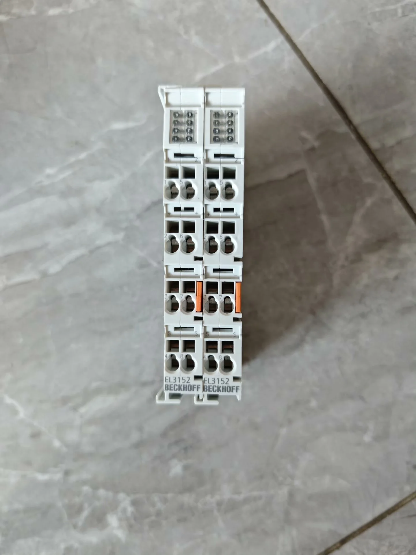 Beckhoff EL3152 module, brand new original genuine, 2 analog inputs, single port, 4..20 mA, 85Ω + diode voltage, 16-bit accuracy