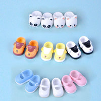 Ob11 Dolls Slippers Pvc Shoes Cartoon Cute Sports Shoes with Magnet for Molly, Obitsu11,Gsc, Ufdolls,1/12BJD Doll Accessories
