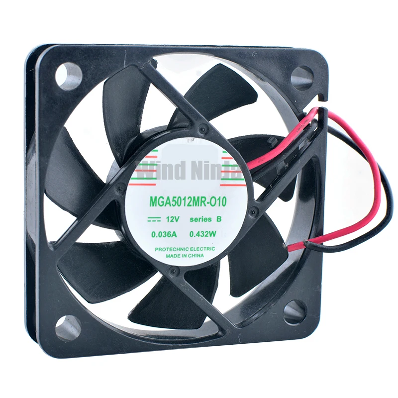 MGA5012MR-O10 5cm 50mm fan 50x50x10mm DC12V 0.036A 0.432W Quiet cooling fan for chassis CPU power supply