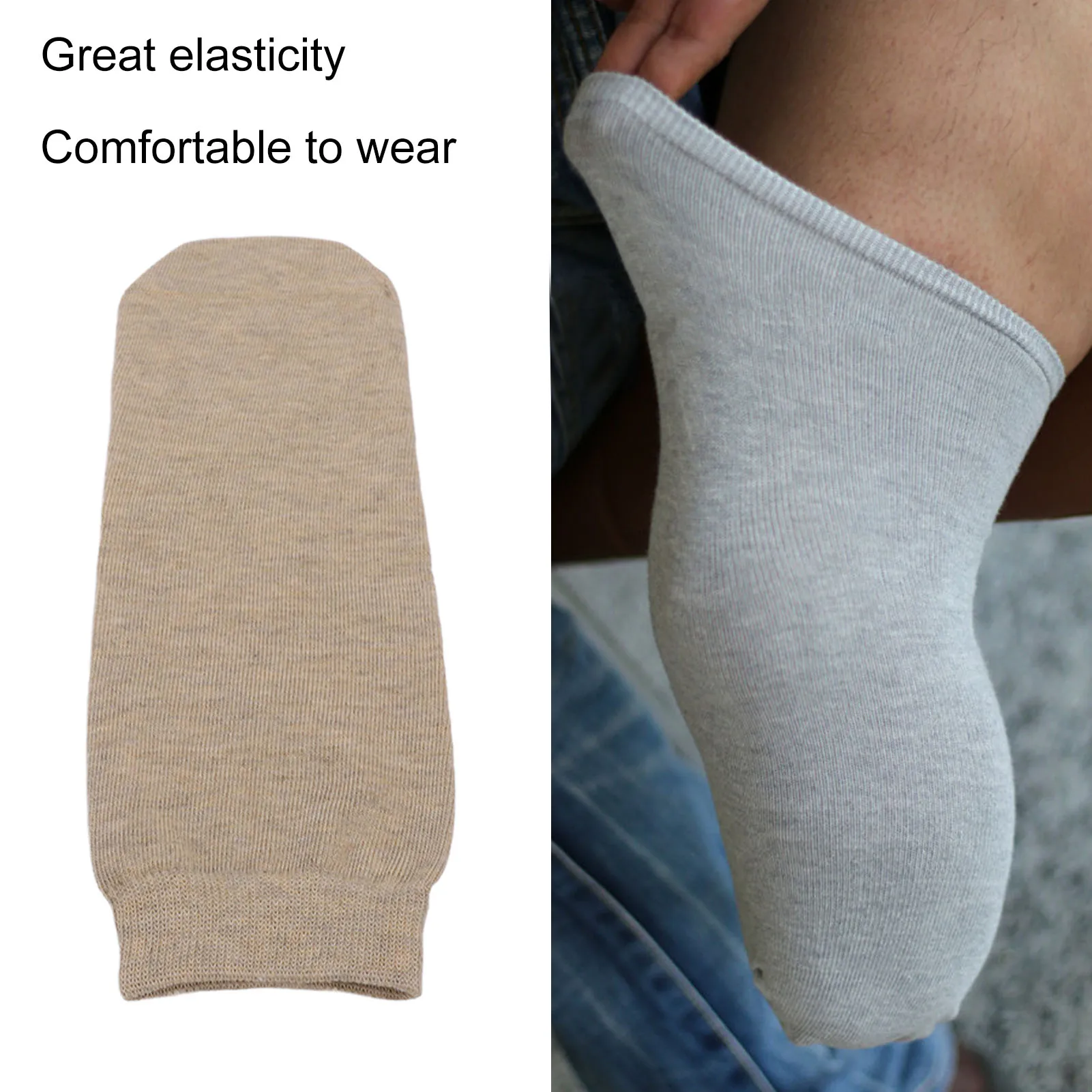 5pcs Stump Socks Set Portable Soft Breathable Elastic Cotton Protective Amputee Socks for Daily Life Stump Socks