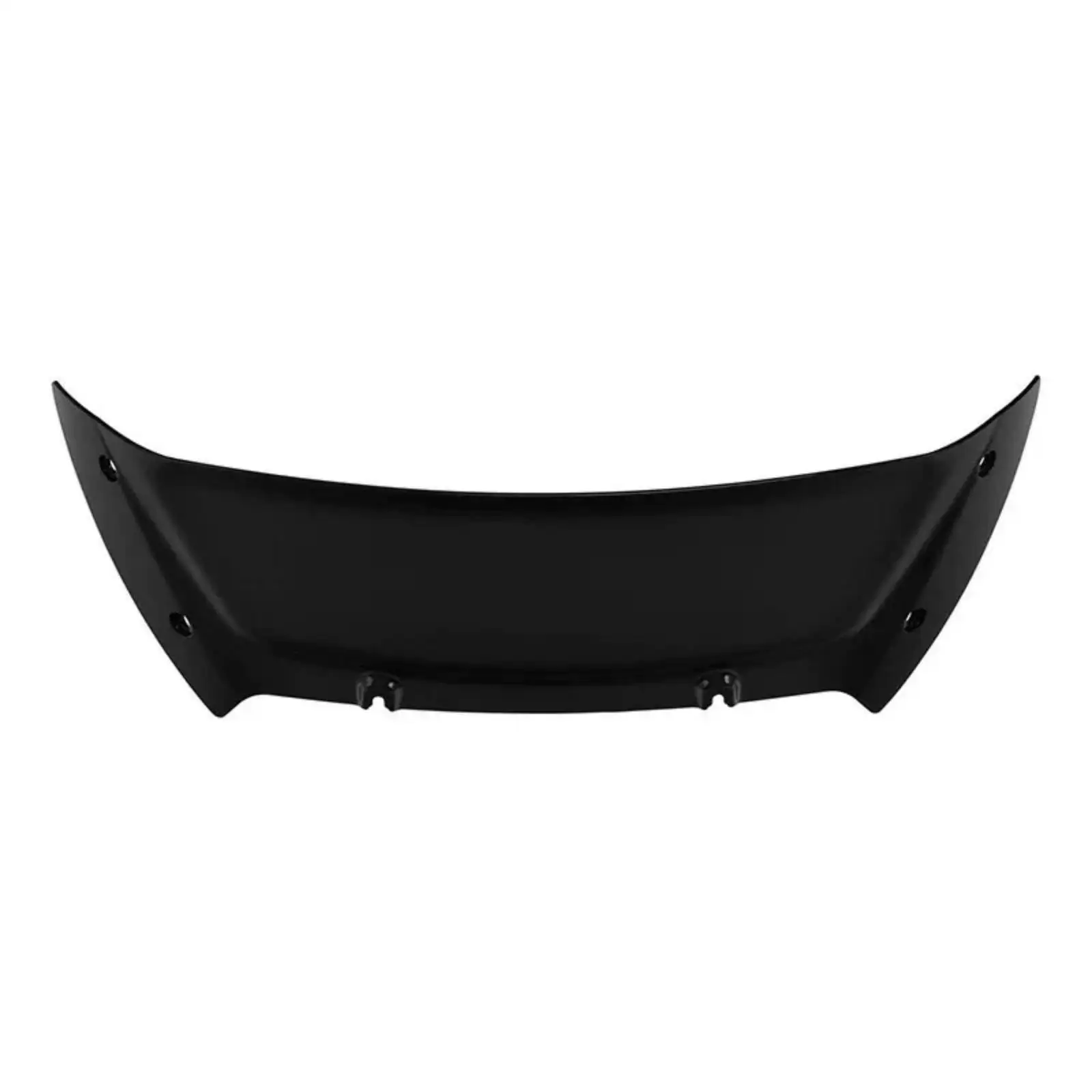 Aerodynamic Motorcycle Windshield PC Plastic Curved Edge Shield for Roadway Glide Touring Bike Debris Protection Replacement