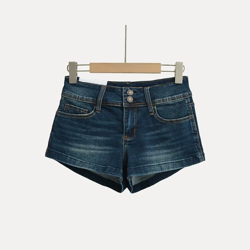 Sexy Low Waist Tight Fit Denim orts Women's Sle Elastic Jeans ort Pants Z Brand Spring 2025 Collection