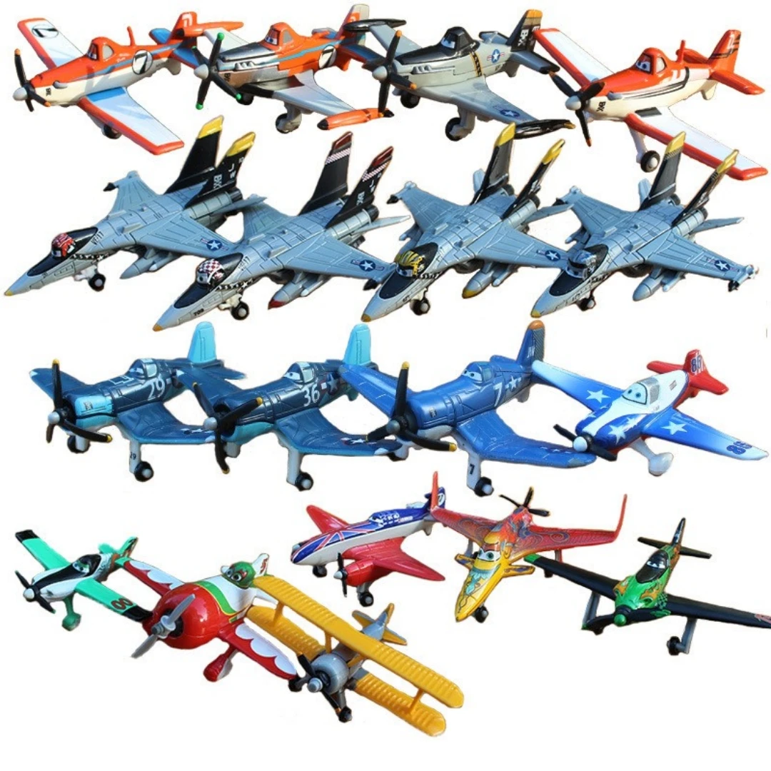 Aviones Dusty, Captain 5 y Fighter 11, serie de juguetes de modelos fundidos a presión para niños – Juguetes para niños