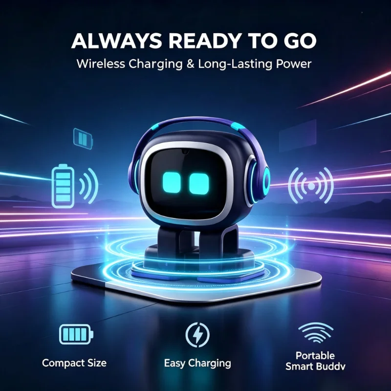 Multi‑Functional AI Smart Robot, Talking Dancing Emotional Interactive Companion, Desktop Home Decoration, Novelty Toy Gift for