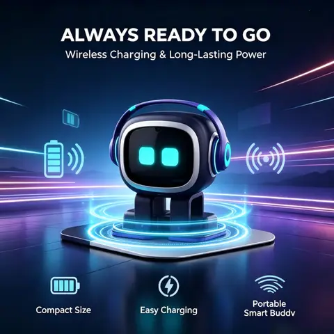 Multi‑Functional AI Smart Robot, Talking Dancing Emotional Interactive Companion, Desktop Home Decoration, Novelty Toy Gift for